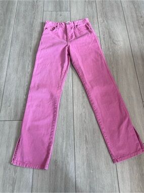 BDG Urban Outfitters Pink Jeans Y2K High Rise Cotton Denim Soft Girl Barbiecore